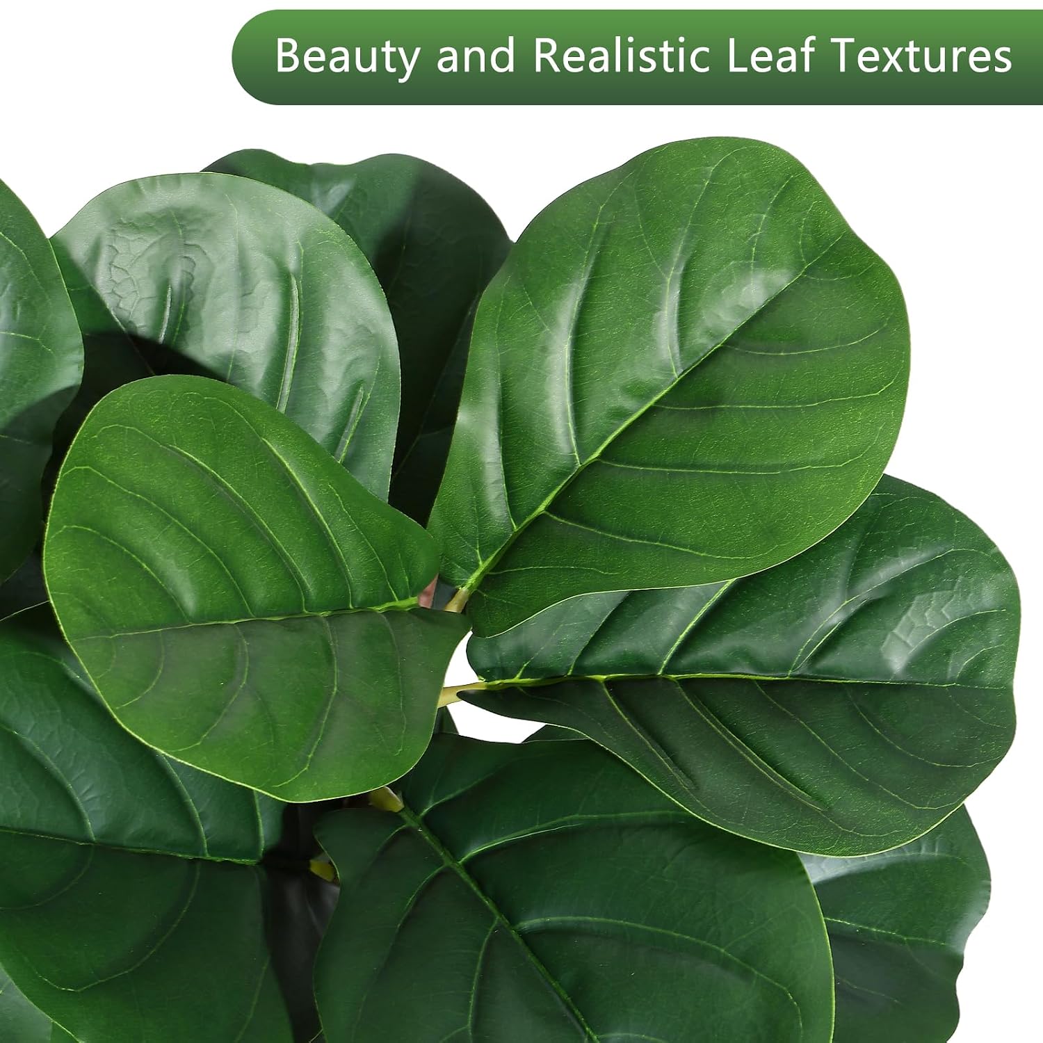 4 ft Fiddle Leaf Fig Tree Arti - Ficus Lyrata Tree recension och pris
