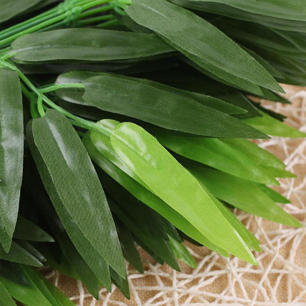 10pcs Artificial Green Bamboo  - Ficus Lyrata Tree recension och pris