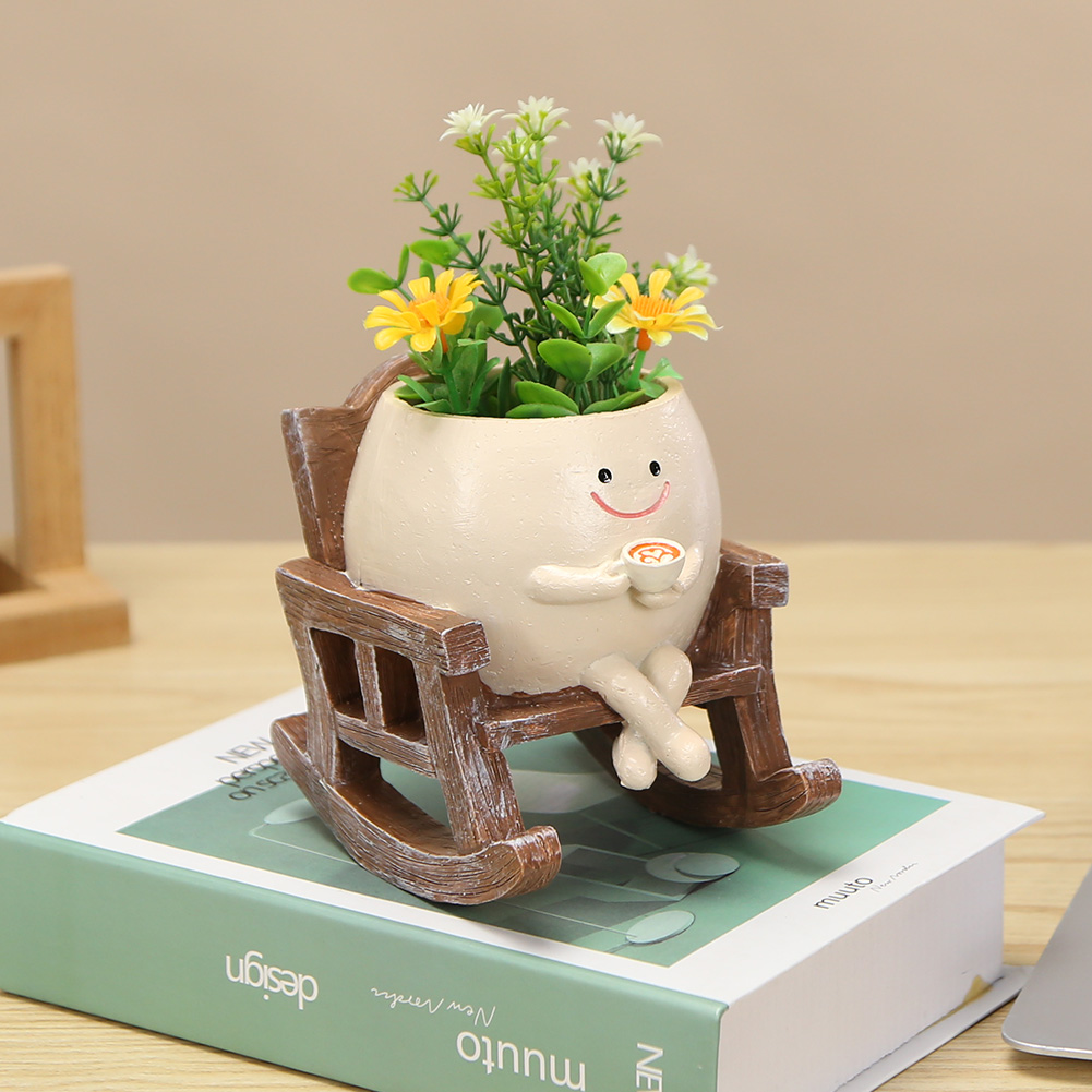 Creative Rocking Chair/Swing F - Echeveria Succulent recension och pris