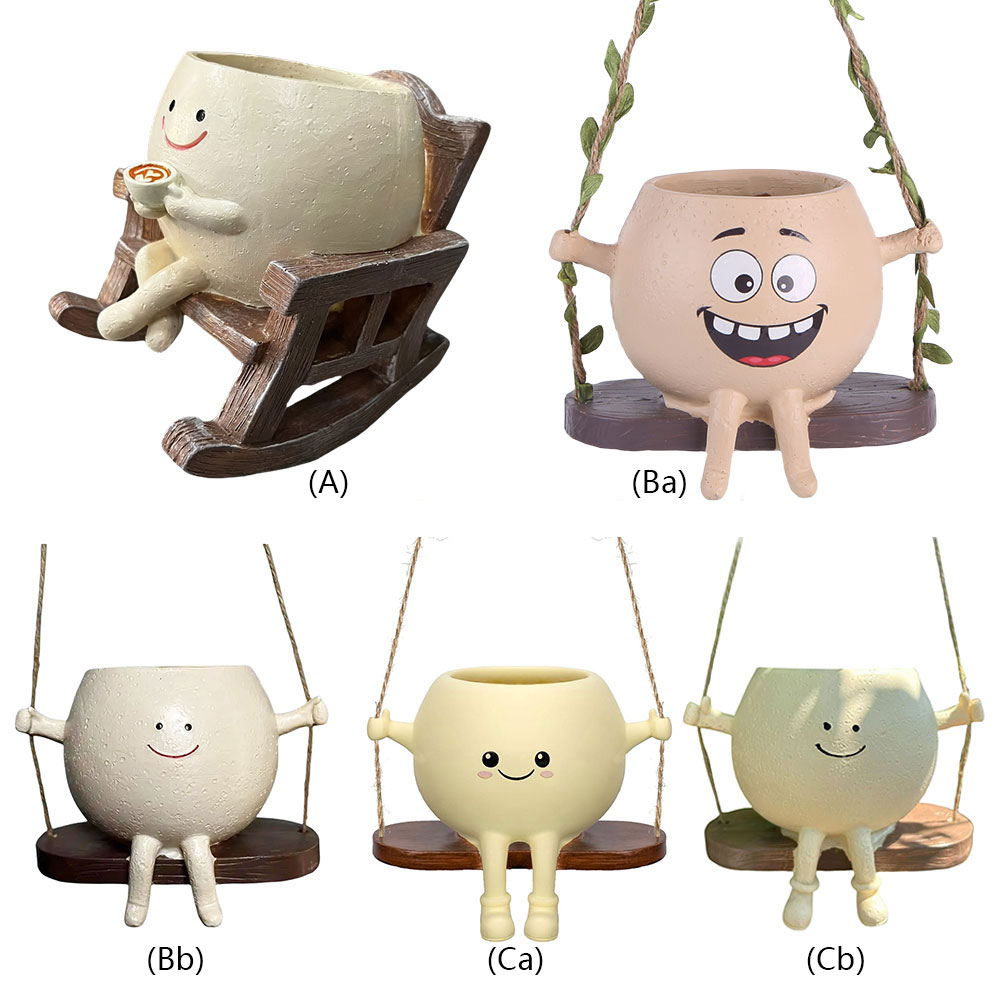 Creative Rocking Chair/Swing F - Echeveria Succulent recension och pris