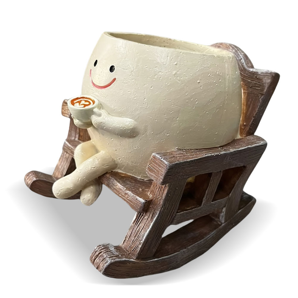 Creative Rocking Chair/Swing F - Echeveria Succulent recension och pris